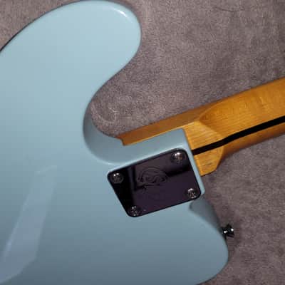 SX Vintage Series Telecaster-style guitar, 2000s Seafoam image 12