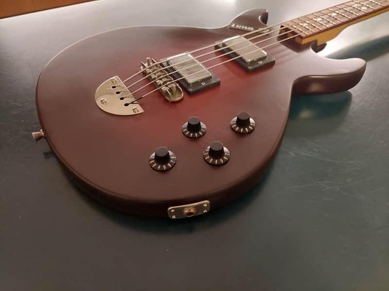 Soviet Bass Guitar Defil Luna 22 Vintage Poland image 1