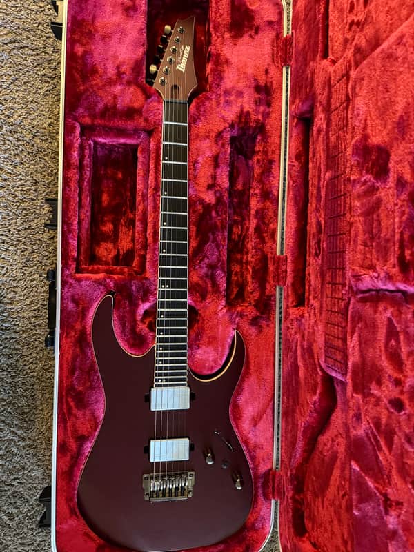 Ibanez RG5121-BCF Prestige 2025 - Burgundy Metallic Flat image 1