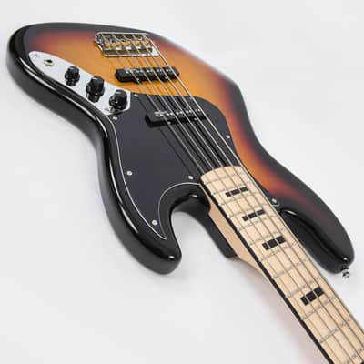 Vintage VJ75MSSB ReIssued Maple Fingerboard 5-String Sunburst image 6