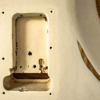 Blonde Fender Stratocaster body (late 70s/eary 80s)--with new bonus photo! image 4
