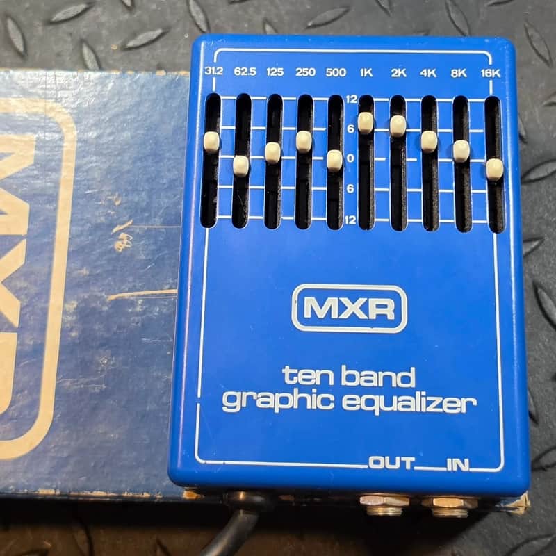 MXR 10 Band Graphic Equalizer ビンテージ MXR MX-108 Ten Band Graphic Equalizer | Reverb