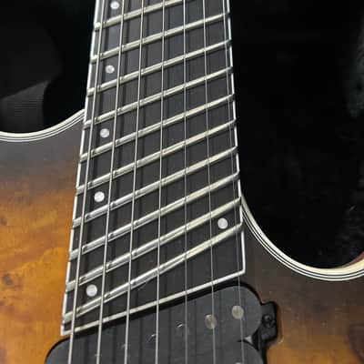 Dean Exile Select Multi 7 string guitar Maple great shape with case image 11