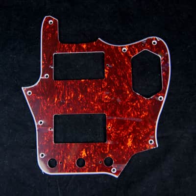 Replacment Pickguard For Jaguar style Guitar, 4Ply Tortoise /Japan Reissued HH