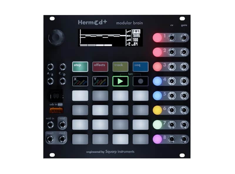 Squarp Hermod+ Modular Brain Sequencer + MIDI-CV Converter image 1