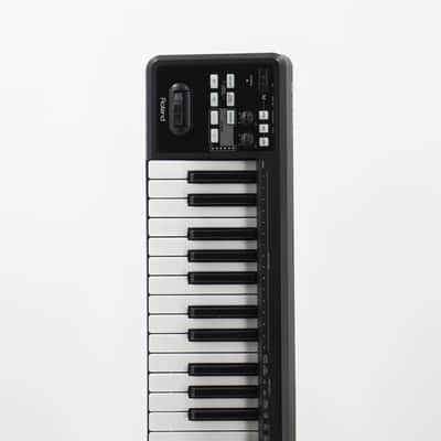 Used Roland A-49 49-Key USB MIDI Controller Keyboard Black Very Good Condition image 2