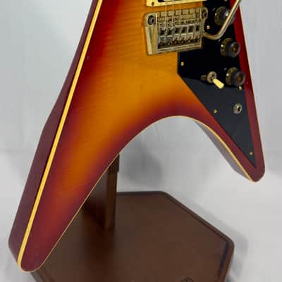 Ibanez X Series Rocket Roll II RR-550 W/ OHSC MIJ Japan 1983 - Cherry Sunburst image 3