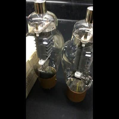 PAIR NOS RCA JAN 811A Ham Radio Amplifier VACUUM TUBES Vintage TESTED S.9804 image 5