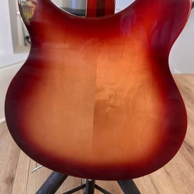 1987 Rickenbacker 335 Rose Morris 1997 Reissue - Fireglo image 5