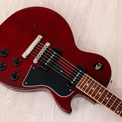 1996 Gibson Les Paul Special Single Cut Wine Red w/ Case, P-100 image 8