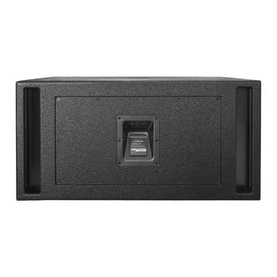 CARME-212S | CARME Series Dual 12" 1600W Passive PA DJ Subwoofer with Folded Horn Design, Black, for Lounge, Club, Bar, Theater, Restaurant, Church image 5