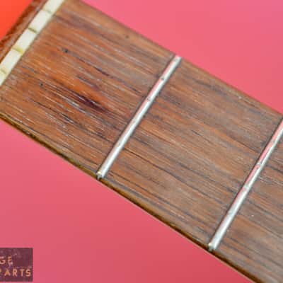 Vintage 1963 PRE-CBS Fender Jazzmaster Project Neck - Killer Tone Wood - Clay Dot Brazilian Board! image 8