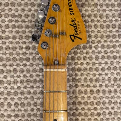 Fender Stratocaster with 3-Bolt Neck, Maple Fretboard 1971 - 1977 - Black image 5