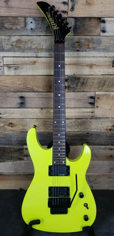 1990s-2000s Kramer Baretta FR404SD Nuclear Yellow image 1