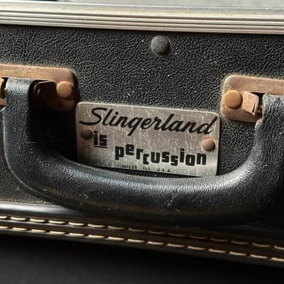Slingerland (1960s) Student Model Snare Drum 14x5,5 Blue Sparkle image 12