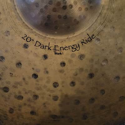 Paiste 20" Signature Dark Energy Mark I Ride Cymbal 2004 - Present - Traditional image 4