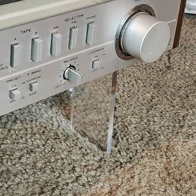 Kenwood Kenwood KR-750 vintage AM/FM stereo receiver 80s  - Metal walnut image 4