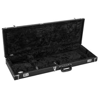 Fender Classic Series Wood Precision / Jazz Bass Case Black image 2
