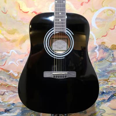 Zager Easy Play 5001PK BK Dreadnought Acoustic Guitar (Used) image 2