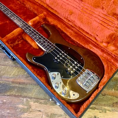 LEFTY! -Musicman Sabre Bass c 1978 walnut original vintage Leo fender USA left handed image 2