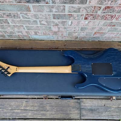 Vintage 1986 Kramer Nightswan Lightning Graphic Electric Guitar w/ Original Case! Vivian Campbell, Floyd Rose! image 11