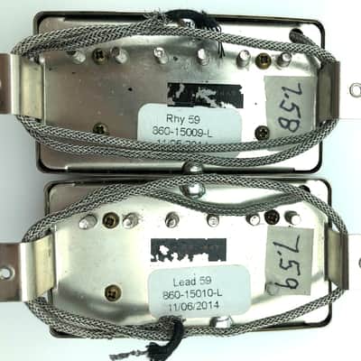 Gibson ‘59 Tribute Humbucker Bridge & Neck Pickups Set - Nickel - 2014 image 5