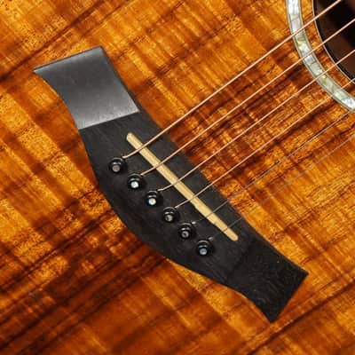 2006 Taylor K14ce Koa Jumbo Cutaway Guitar (VIDEO! Fresh Work, Ready) image 8