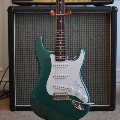 Fender Stratocaster 1959 American Vintage Reissue AVRI 2008 - Thin Skin nitrocellulose Sherwood Green image 3