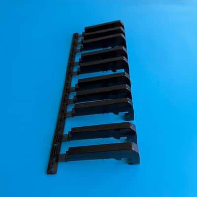 CASIO LK-135 LK-230 LK-265 LK-175 Keyboard Parts: Black Keys [Two Octaves] image 3