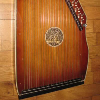Therapy Harp Swarmandal Monochord Celestial Strings Tuning 432Hz Hard Case image 2