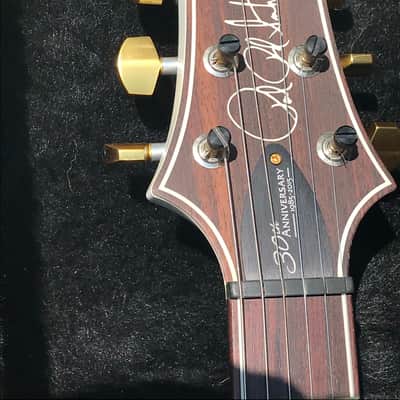 PRS 30th Anniversary Custom 24 , 10 Top , Rare all white back image 9