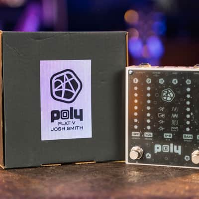 Poly Effects Josh Smith Flat V – Dynamic Overdrive / Boost Pedal – Excellent with Box image 5