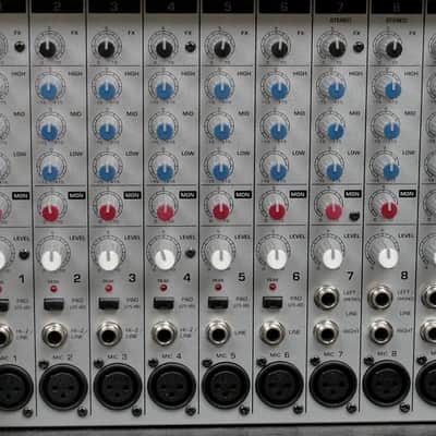 Behringer PMH2000 Europower 2 x 250W Stereo Powered 10 Ch Mixer w/Manual image 4