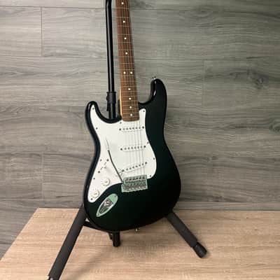 Fender Standard Stratocaster Left-Handed Electric Guitar Black 1998-1999 #2848 image 1