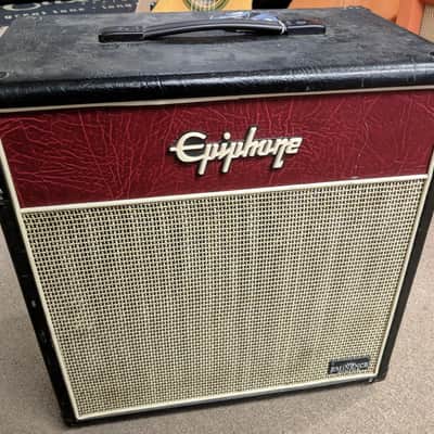 Epiphone Valve Junior 1x12 Extension Cab, 16 Ohms, Eminence Lady Luck, Retro Look image 1