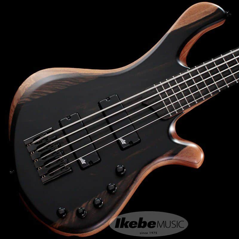 Mayones BE Elite 5 -Macassar Ebony Top/Ebony Fingerboard- with Aguilar DCB Soapbar image 1