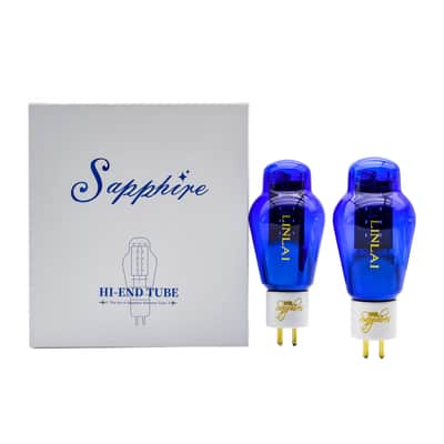 Gruvin LINLAI Sapphire 300B Vacuum Tube HiFi Audio Valve Electronic Tube (1 Pair) 2025 - blue image 8