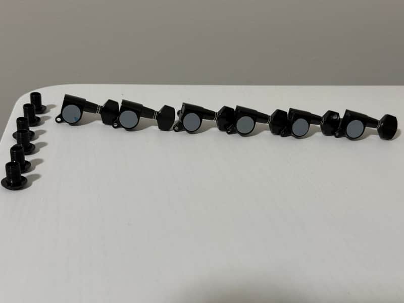 Enya black Guitar Tuners  OEM Set, Like New Condition from Xmari image 1