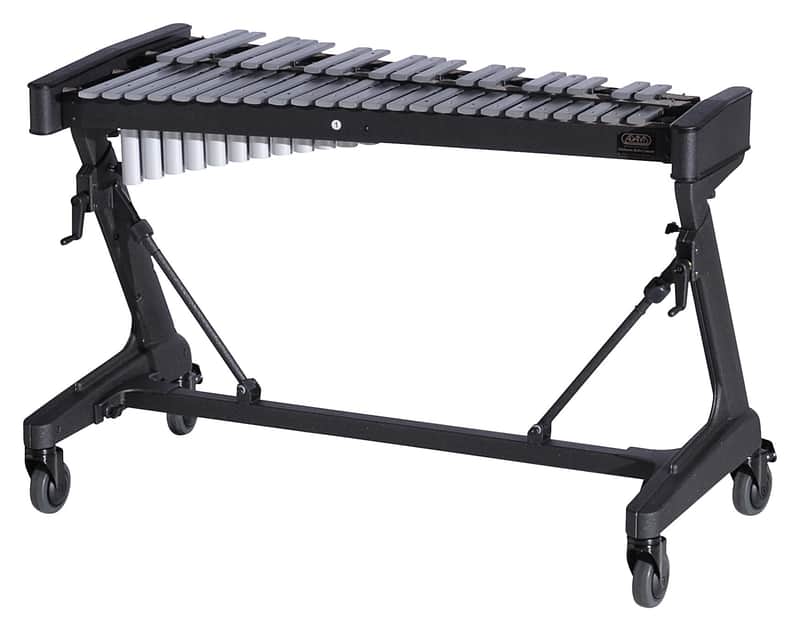 Adams Concert 3.3 Octave Glockenspiel Black Tolex Rails, W/Apex Frame (Replaces Gcv33) image 1