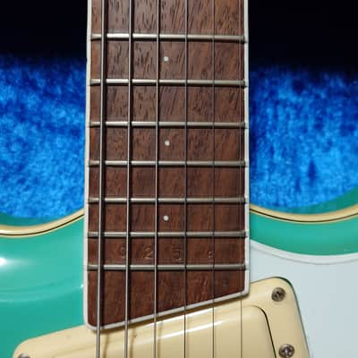 Mosrite Super Custom ’64 3Knob Yuzo Kayama Signature 1999 - Marine Blue image 4