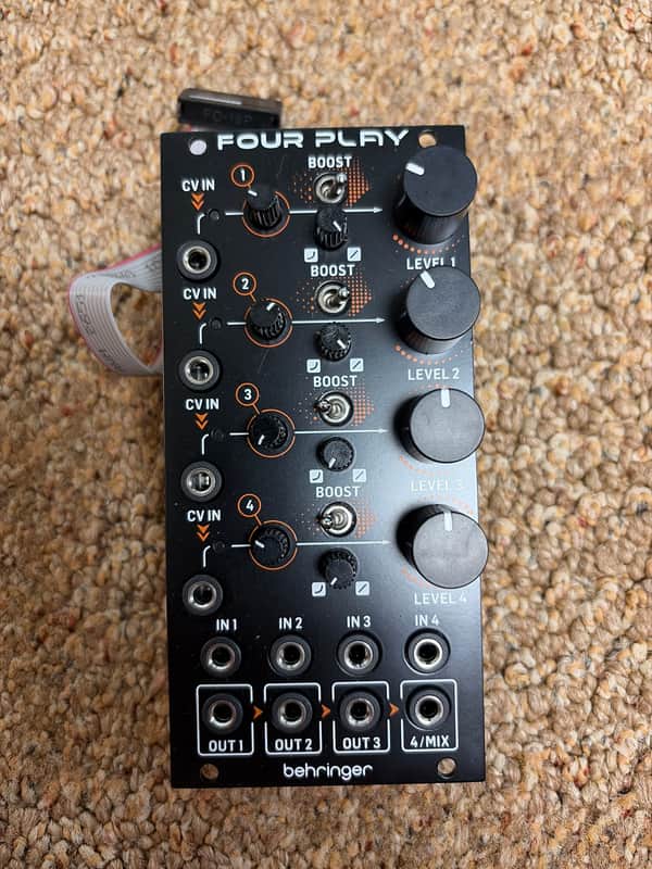 Behringer Four Play Eurorack Module 2021 - Present - Black image 1