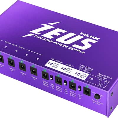 NUX Zeus 10-Port Isolated DC Power Supply image 3