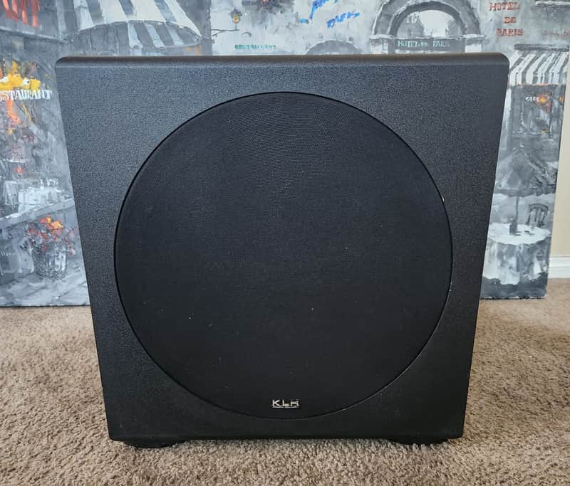 KLH KLH KSUB-10 inch powered Subwoofer 90s image 1