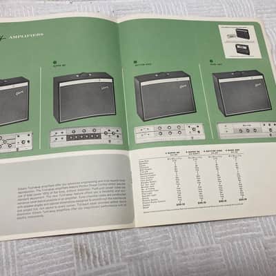 1962 Gibson Crestline Amplifiers Catalog and Price List image 3