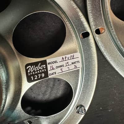 Webber 8" Classic Alnico 2025 - silver image 6