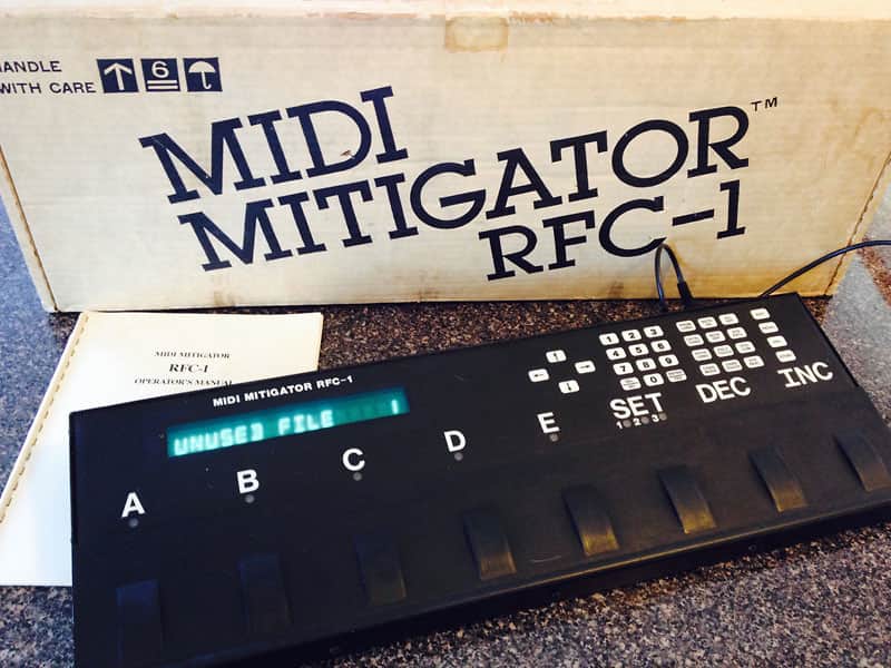 Lake Butler Sound Midi Mitigator RFC-1 1988 Black | Reverb