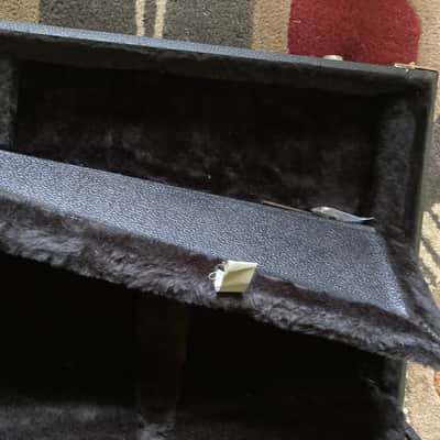Black Fender Style Hardshell CASE Black Interior Cheney England imagen 11