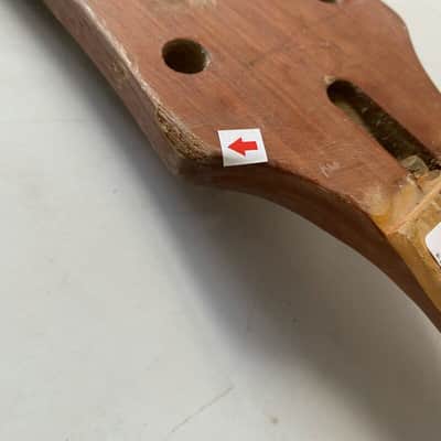 Maple Wood Guitar Neck, 22 Frets, Bats Inlay Fretboard Markers image 2