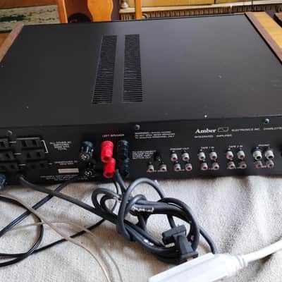 Amber Series 50B amplifier in excellent condition - 1980's image 3