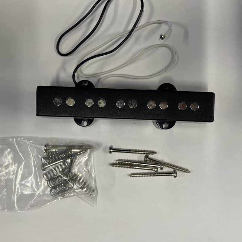 Fender Ultra Noiseless Neck Jazz Bass V Pickup - Black image 1